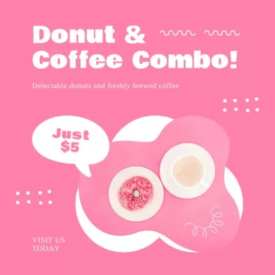 Doughnut Shops Instagram Ads