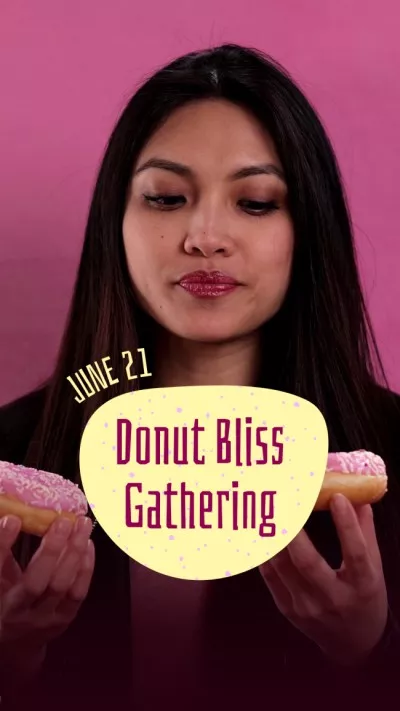 Doughnut Shops P Instagram Reels