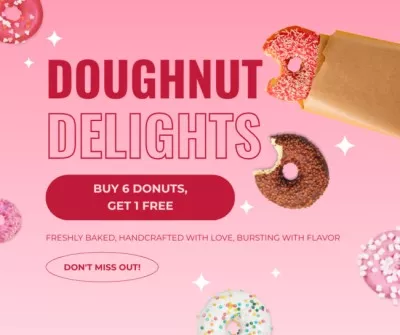 Doughnut Shops Facebook Posts