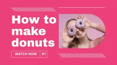 Doughnut Shops YouTube Thumbnails