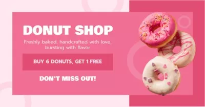 Doughnut Shops Facebook Ads