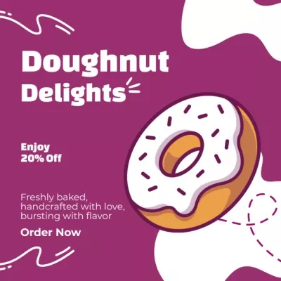 Doughnut Shops Instagram Ads
