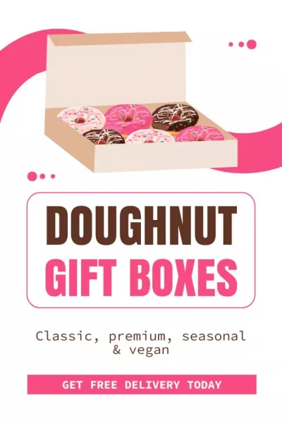 Doughnut Shops Pinterest Graphics