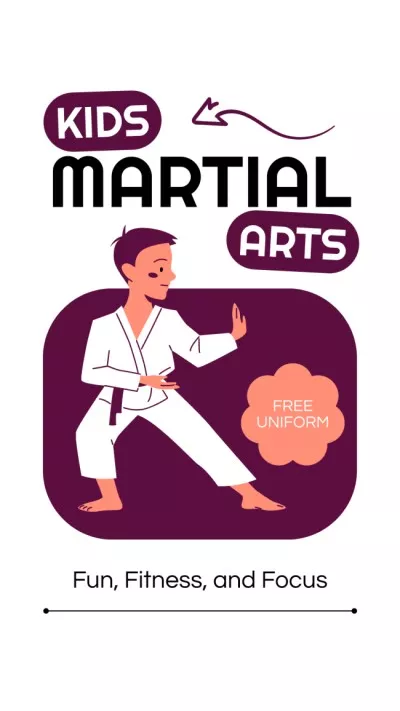 Martial arts Instagram Stories