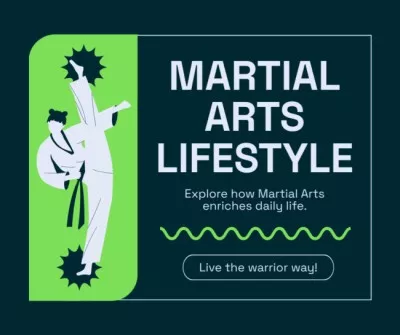 Martial arts Social Media Graphics