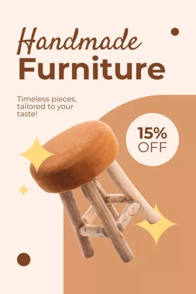 Simple Handmade Furniture at Discount Pinterest Graphics