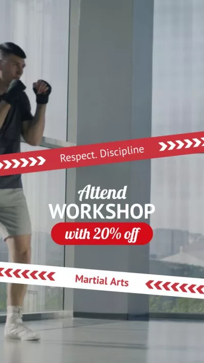 Martial Arts Workshop At Discounted Rates Offer Instagram Reels