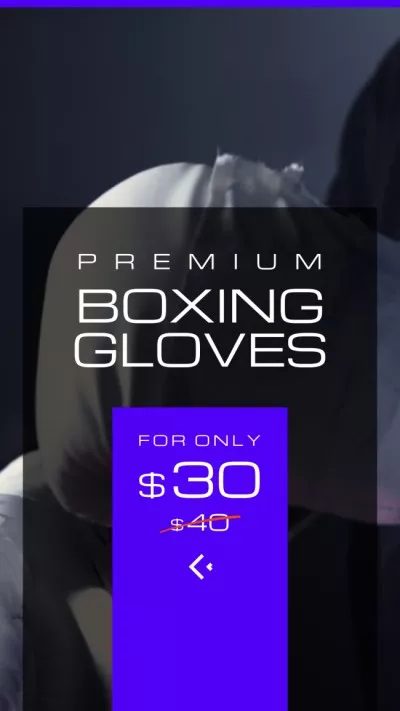 Special Price On Premium Boxing Gloves Facebook Reels