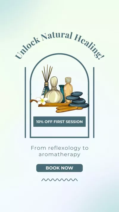 Natural Healing With Reflexology And Aromatherapy Sessions With Booking Facebook Stories