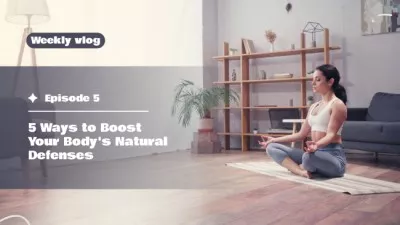 Set Of Ways Boosting Natural Body Defenses YouTube Intro Maker