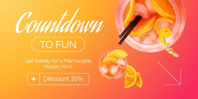 Discount on Refreshing Cocktails for Fun