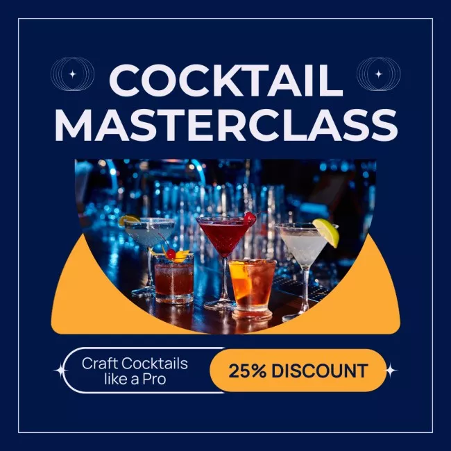Discount Offer On Professional Cocktail Masterclass
