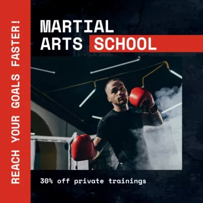 Martial arts Instagram Ads