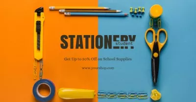 Offer Quality Stationery for Students Facebook Ads