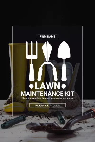 Lawn Maintenance Kit Special Offer Pinterest Graphics