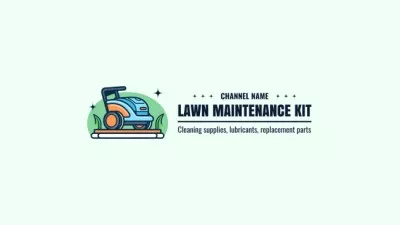 Quality Lawn Care Kit Offer YouTube Channel Art