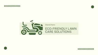 Simple Eco-Friendly Lawn Care Solutions YouTube Channel Art