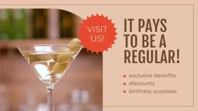 Exclusive Discounts And Benefits In Bar Offer