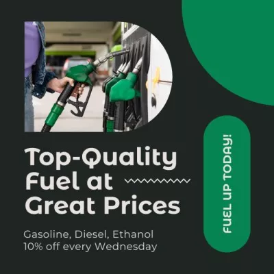 Gas stations Instagram Ads